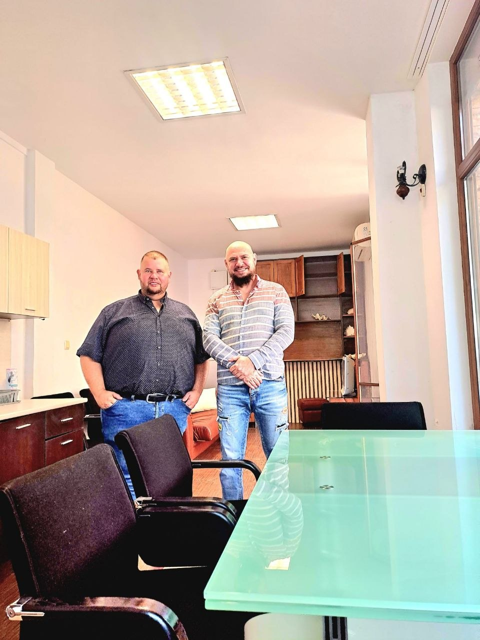 Das Team der Kanzlei im Besprechungsraum